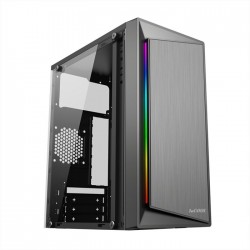 Case 1stCOOL MicroTower STEP GAMER 2, AU, USB3.0, strip RGB