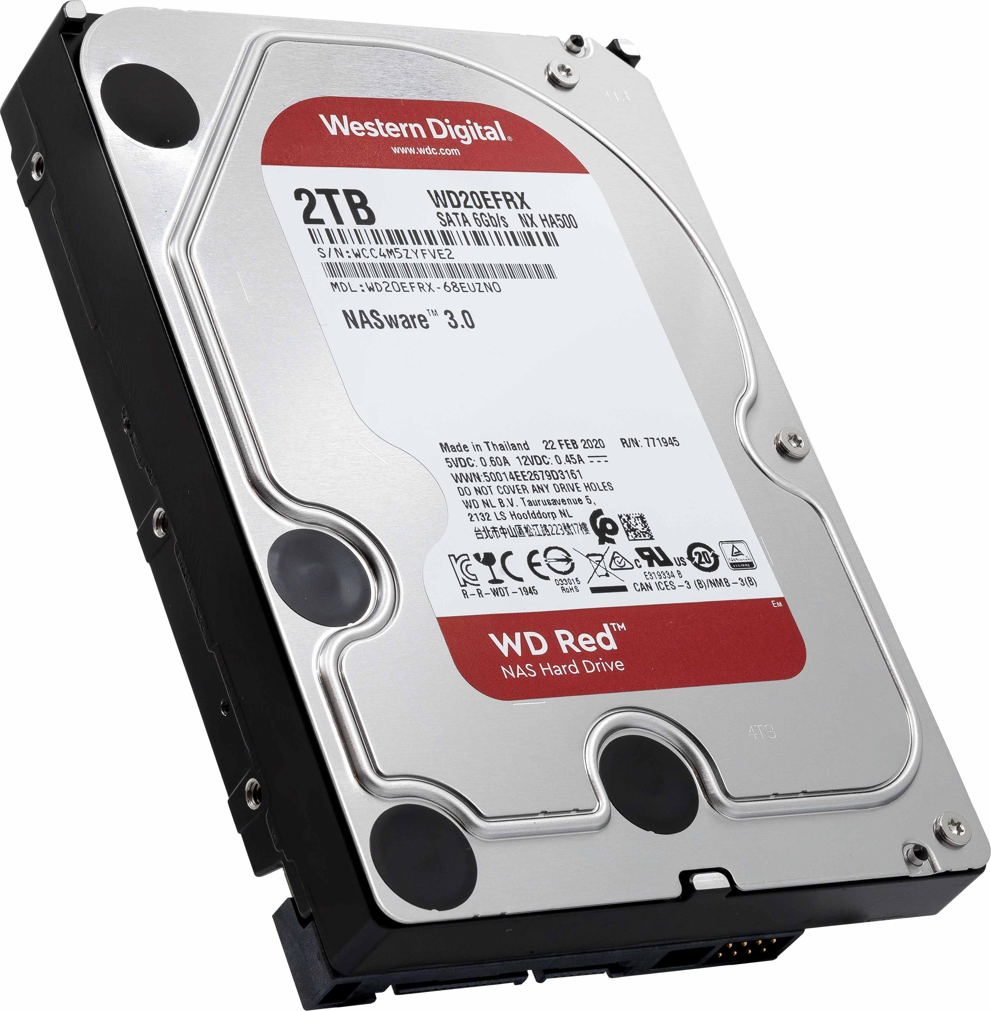 WD HDD WD20EFRX Kapacita: 2TB 3,5