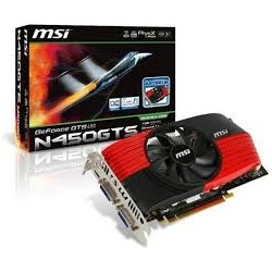 MSI nVidia N450GTS GDDR5 1GB,128bit, 2xDVI, HDMI11