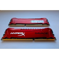 KINGSTON HyperX Savage RED 16GB(2 × 8 GB) DDR3 1600MHz